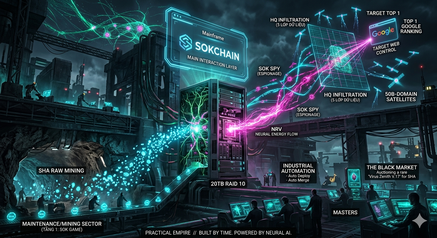 Hệ Sinh Thái SOKchain: Sok Game, Sok Spy Và Quyền Năng SEO Warfare